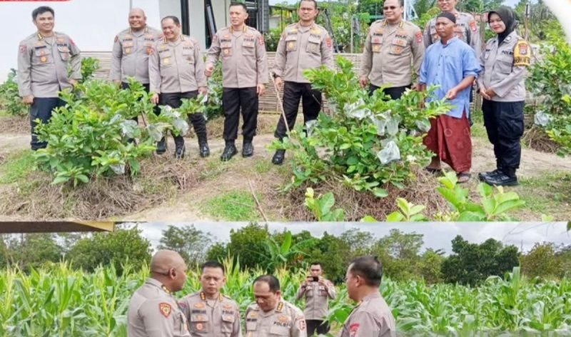 D:\2025\Januari 2025\20 Januari 2025\5\Kombes Pol Monto Kristo, Ketua Tim Itwasum saat bersama Ketua Kelompok Tani Sanggar Tani.jpg