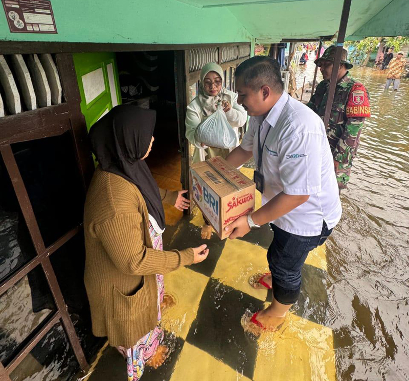D:\2025\Februari 2025\3 Februari 2025\5\Hal 5\PT.Bank Rakyat Indonesia (Persero) Kantor Cabang Martapura menyalurkan bantuan.JPG