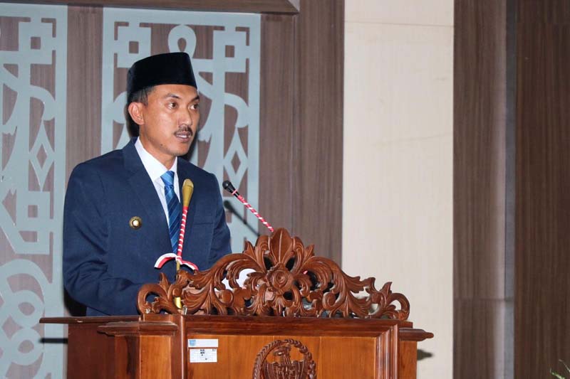 D:\2025\Maret 2025\7 Maret 2025\5\hal 5\Bupati Banjar H Saidi Mansyur menyampaikan pidato.jpg