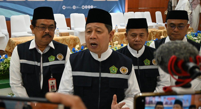 D:\2025\Juni 2025\17 Juni 2025\5\hal 5\Ketua Panitia Penyelenggara Ibadah Haji, (PPIH) Embarkasi Banjarmasin Kalsel H Muhammad Tambrin.jpg
