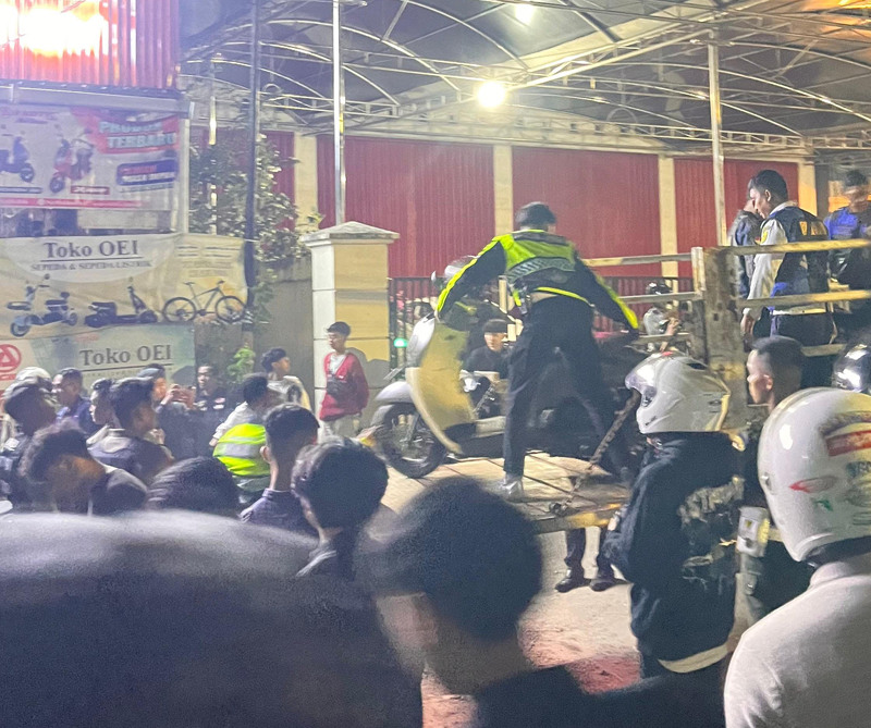 D:\2025\Juli 2025\21 Juli 2025\5\hal 5\Puluan kendaraan bermotor terjaring razia satlantas.jpg