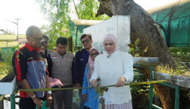 D:\2025\Juli 2025\29 Juli 2025\5\hal 5\Wakil Wali Kota Banjarmasin Hj Ananda saat meresmikan pencanangan Kampung Hijau.jpg