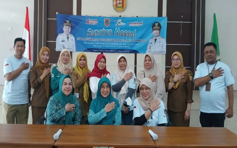 D:\2025\Agustus 2025\20 Agustus 2025\5\hal 5\Dinas Kesehatan, Kalimantan Selatan menyelenggarakan sunatan massal grati.jpg