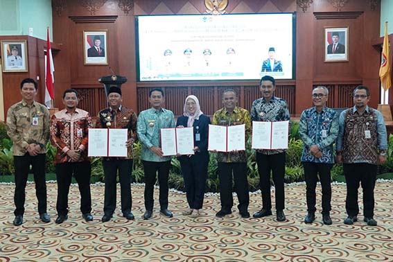 Bupati Saidi Tandatangani PKS PSEL