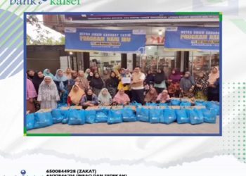 UPZ Bank Kalsrl Memberi Bantuan Paket Sembako