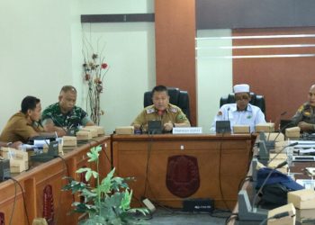 Sekda HSU Pimpin Rapat Haul Guru Danau Pertama