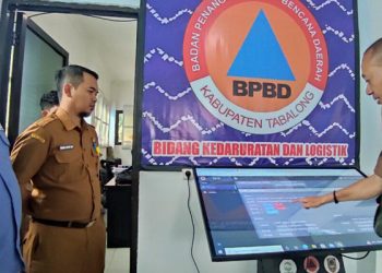 BPBD Tabalong Pasang Alat Pendeteksi Gempa dan Tsunami
