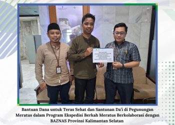 Bank Kalsel Santuni Dai di Pegunungan Meratus