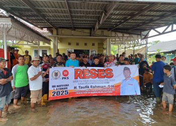 Taufik Peduli Terhadap Warga Terdampak Banjir di Jejangkit
