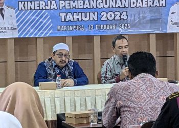 Bappedalitbang Menggelar Rapat Evaluasi Kinerja Pembangunan Daerah