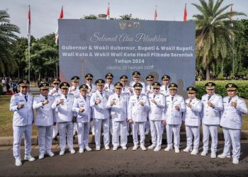 Gubernur dan Wagub Kalsel Resmi Dilantik