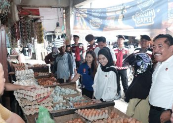 D:\2025\Maret 2025\17 Maret 2025\5\hal 5\atgas Pangan Polda Kalsel saat monitoring harga.jpg