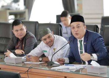 D:\2025\Maret 2025\5 Maret 2025\5\hal 5\ANGGOTA DPRD Kalsel M Yadi Mahendra Muyin saat menghadiri rapat kerja.jpg