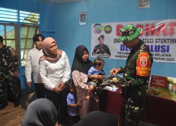 Makanan Tambahan Anak Stunting di Desa Talusi