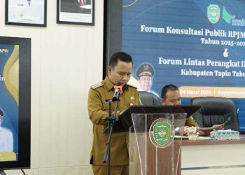 H Yamani Buka Forum Konsultasi Publik RPJMD
