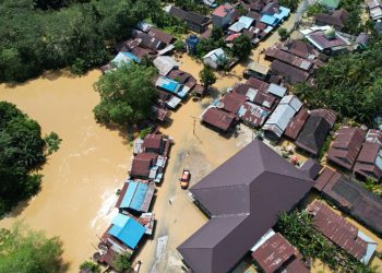 Banjir di Beberapa Wilayah di Kabupaten Balangan