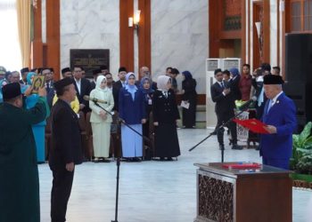 Gubernur Lantik M Syarifuddin sebagai Pj Sekdaprov Kalsel