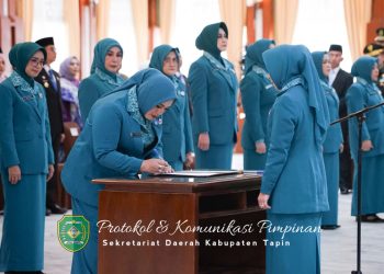 Gubernur Saksikan Pelantikan Ketua TP PKK Kabupaten Tapin