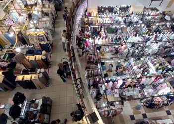 Pusat Grosir Tanah Abang Masih Sepi