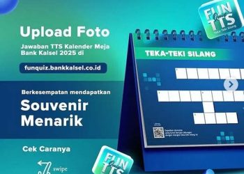 Daftar Fun Quiz TTS Bank Kalsel, Hadiahnya Melimpah