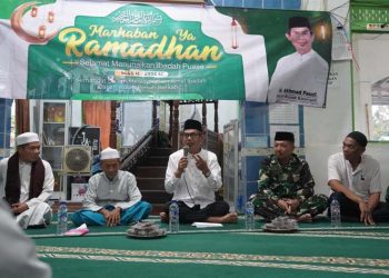 Wakil Bupati Balangan Sambangi Masjid Darul Ikhsan di Kecamatan Tebing Tinggi
