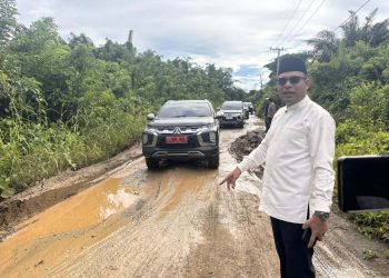 Jalan Rusak di Kecamatan Sampanahan Segera Ditindaklanjuti