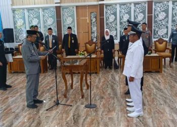 Bupati Tabalong Lantik Dua Kepala Desa PAW