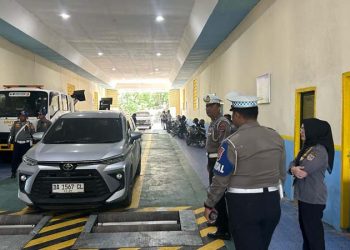 Ramp Check Armada Angkutan Mudik Lebaran 2025
