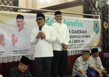 Bupati HSU punya ikatan dengan warga Palampitan Hulu