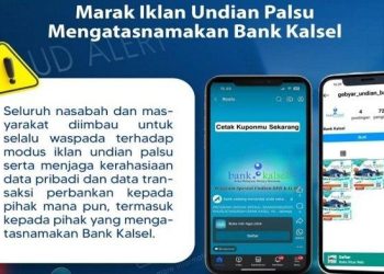 Bank Kalsel Imbau Waspada Modus Penipuan Undian Berhadiah