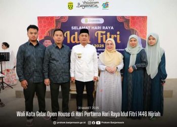 Open House di Rumah Dinas Wali Kota Banjarmasin