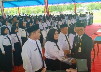 Bupati Tabalong Lantik PNS dan PPPK