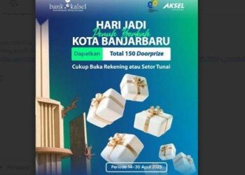 Bank Kalsel Bagian 150 Doorprize