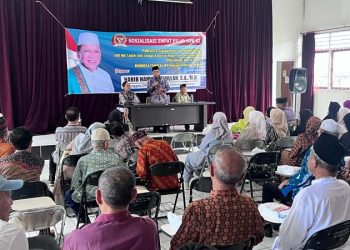 Habib Hamid Ajak Pensiunan Disnakertrans dan Warga Banjarbaru