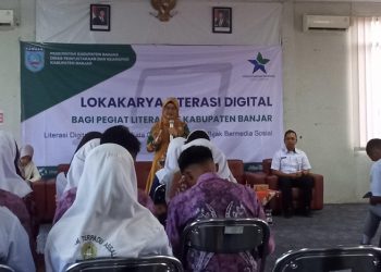 D:\2025\Mei 2025\9 Mei 2025\5\hal 5\Narasumber dari Balai Bahasa Kalimantan Selatan Musdalipah.jpg