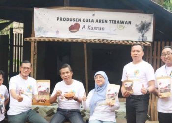 Kemenkum kunjungi Desa Tirawan menuju indikasi geografis gula aren