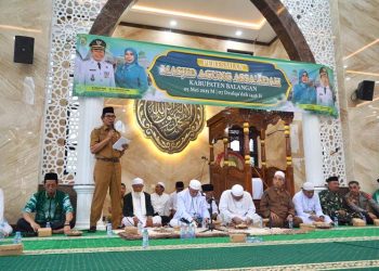 Wakil Bupati Balangan Resmikan Masjid Agung Assa’adah