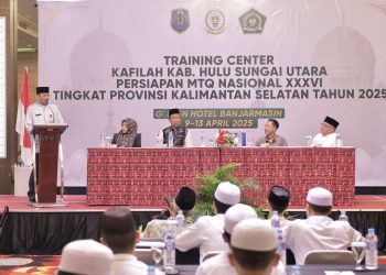 Supian HK Hadiri Pembukaan Training Center Kafilah MTQ HSU