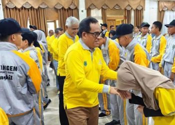 Bupati Lepas Kontengan Alet HSU Ikuti Popda
