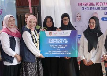 Ellyana Trisya Sosialisasi Program 6 SPM Wasaka di Banjarmasin