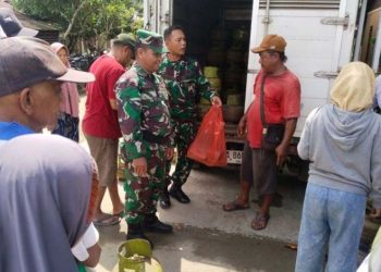 Pasar Murah TMMD ke-124