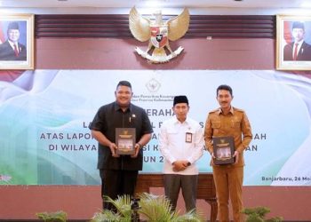 Bupati Banjar Raih Opini WTP ke 12 dari BPK RI