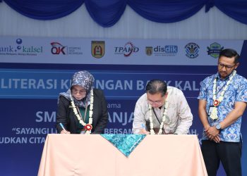 Strategi Cedas Bank Kalsel dan Pemko Banjarbaru Cetak Generasi Melak Keuangan dan Lingkungan