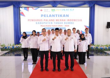 PMI Tanah Bumbu Masa Bhakti 2025-2030 Resmi Dilantik