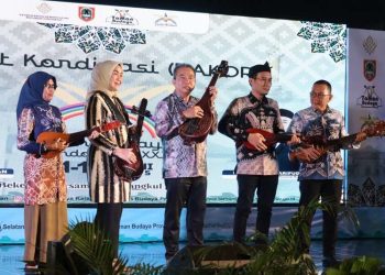 Pj Sekdaprov Buka Rakor Temu Karya Taman Budaya se-Indonesia