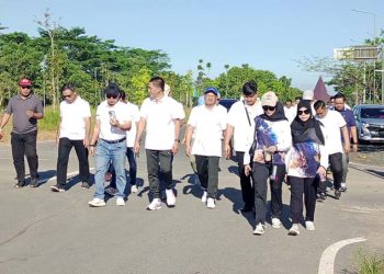 Bank Kalsel Gelar Jalan Santai Bersama ASN Pemprov Kalsel