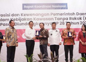 Wagub Kalsel Terima Penghargaan Implementasi KTR