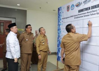 Pemprov Kalsel Tandatangani Komitmen dan Pakta Integritas