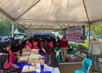 DKUPP Gelar Pasar Murah Sambut Hari Bhayangkara ke-79