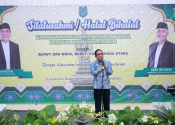 Pemkab HSU Gelar Halal Bihalal Kerukunan Warga HSU